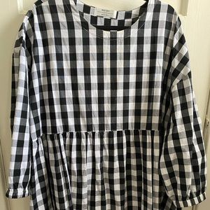 RedSky gingham check dress One Size